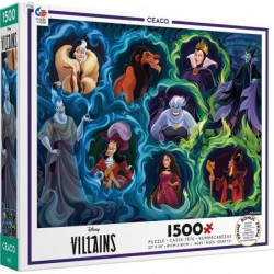 Disney - Villains 3-1500 Piece Jigsaw Puzzle $32.08 Jigsaw Puzzles