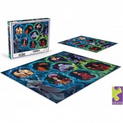 Disney - Villains 3-1500 Piece Jigsaw Puzzle $32.08 Jigsaw Puzzles