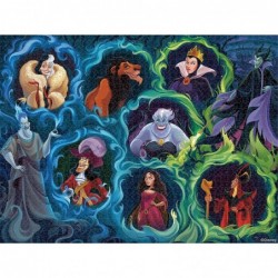 Disney - Villains 3-1500 Piece Jigsaw Puzzle $32.08 Jigsaw Puzzles