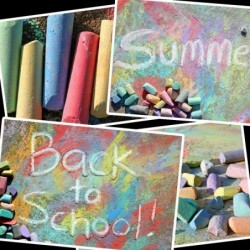 144 Pack 18 Colors Jumbo Sidewalk Chalk Set Washable Art Play For Kid and Adult Paint on School Classroom Chalkboard Kitchen ...