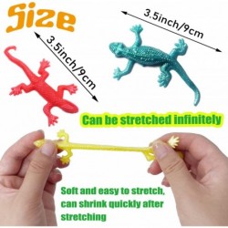 48 PCS Super Stretchy Lizard Toys Rubber Lizards Toys Stretchy Sticky Toys for Kids Party Favors Easter Egg Basket Stuffers 4...