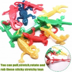 48 PCS Super Stretchy Lizard Toys Rubber Lizards Toys Stretchy Sticky Toys for Kids Party Favors Easter Egg Basket Stuffers 4...