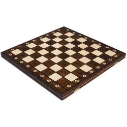 Handmade Junior European International Chess Set - 16 Inch Folding Wooden Board & Pieces $87.14 Board Games