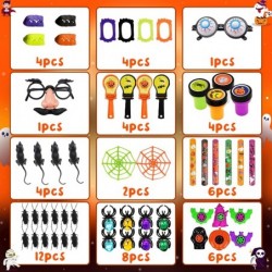 148 Pcs Halloween Party Toys Assortment for Kids Halloween Party Favors Prizes Treat Bags Gifts School Classroom Halloween Pr...