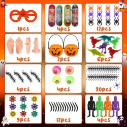 148 Pcs Halloween Party Toys Assortment for Kids Halloween Party Favors Prizes Treat Bags Gifts School Classroom Halloween Pr...