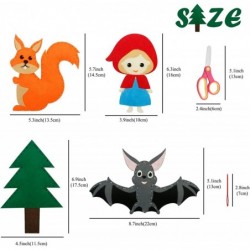 Crafts-Sewing-Kits for Kids 12 Set DIY Plush Woodland Animals Crafts Kits for Girls Boys Ages 6-12 Christmas Birthday Gifts E...