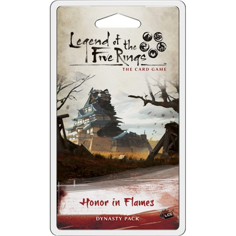 Legend of The Five Rings: The Card Game Honor in Flames Dynasty Pack | Tactical Strategy Game for Adults and Teens | Ages 14+...