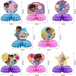 Doc McStuffins Centerpiece Decoration (8 Count)-Doc McStuffins Honeycomb Centerpieces Party Decorations Table Decorations for...