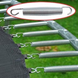 5.5 Inch(14cm) Trampoline Spring Heavy Spring Stainless Steel Galvanized Spring (10Pcs) and 1T-Hook $38.19 Trampolines & Acce...