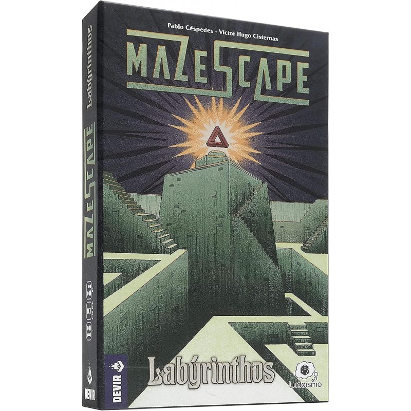 | Devir |BGMAZEL | Mazescapes: Labyrinthos | 7 Different Mazes | 2 Players | Ages 8+ $22.61 Early Development & Activity Toys