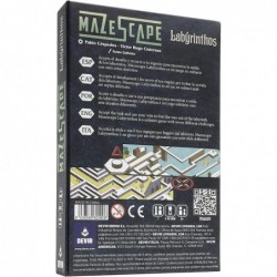 | Devir |BGMAZEL | Mazescapes: Labyrinthos | 7 Different Mazes | 2 Players | Ages 8+ $22.61 Early Development & Activity Toys