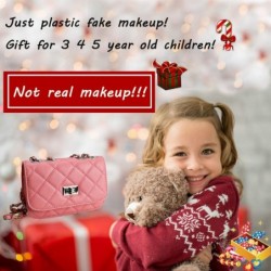 Fake Makeup Toy Girl Gifts - Fake Make Up Kit Pretend Make up Set for Kids Girl Children Princess Play Makeup Game Christmas ...