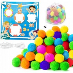 Reusable Water Balls 70PCS Soft Cotton Splash Soaker Bouncing Ball Super Absorbent Water Fight Balloons for Kids Adult Summer...