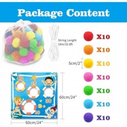 Reusable Water Balls 70PCS Soft Cotton Splash Soaker Bouncing Ball Super Absorbent Water Fight Balloons for Kids Adult Summer...