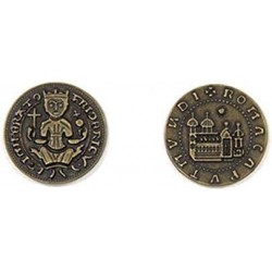 Middle Ages Themed Gaming Coins - Medium 25mm 12-Pack Novelty Fantasy Replica Coins $18.21 Game Accessories