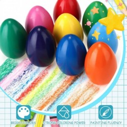 9 Colors Toddler Crayons Egg Crayons Palm Grasp Crayons Washable Crayons Paint Crayons for Kids Ages 1-3 $21.05 Kids' Drawing...