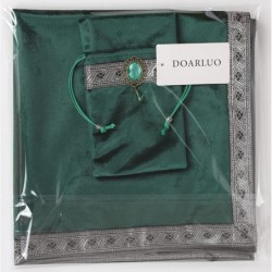 Tarot Cards Bag Tablecloth Table Altar Cloth Tarot Tloth Witchcraft Astrology Divination Non-Slip mat (Green) $39.87 Fortune ...