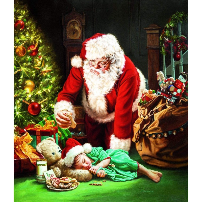 A Cookie for Santa 1000 Piece Jigsaw Puzzle by SunsOut $33.11 Jigsaw Puzzles