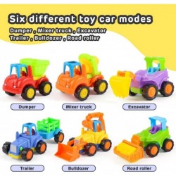 Inertia Baby Toy for 1 Year Old Boy Cars Gifts with Storage Bag 6 Pcs Push and Go Cars Toys Kids Toys Car for Boys Early Educ...