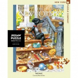 New Yorker Tag Sale - 1000 Piece Jigsaw Puzzle $47.11 Jigsaw Puzzles