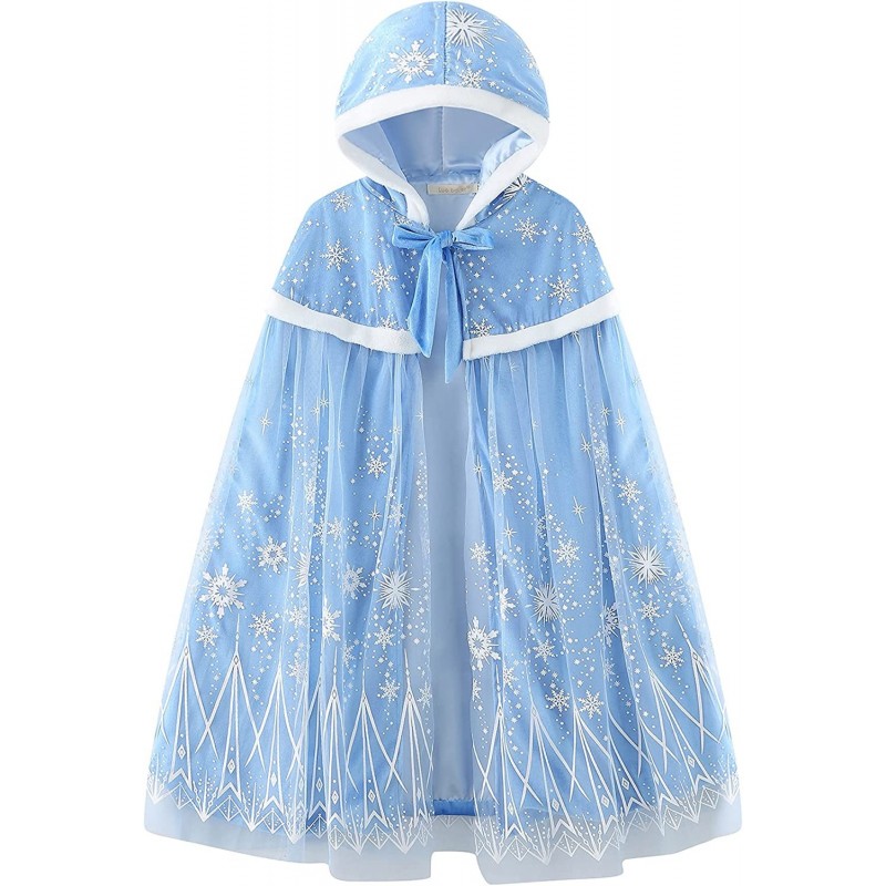 Princess Hooded Cloaks Cape Halloween Dress Up Costume for Little Girls Outfit $49.82 Kids' Costumes