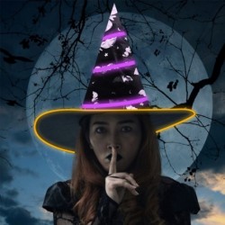 Halloween Costume LED Witch Hat for Girls & Womens Festival Cosplay Carnival Party Halloween Decoration Accessories Gifts $43...