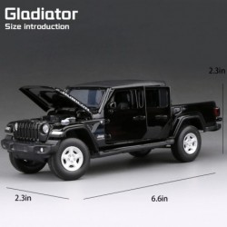 1:32 Alloy Pull Back Car Diecast Model Truck for Gladiator Collection Mini Simulation Vehicles Toys for Kids Boyfriend Young ...