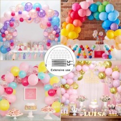 Table Balloon Arch Kit 12ft Balloon Arch Stand for Different Table Size Party Backdrop Decoration for Birthday Wedding Gradua...