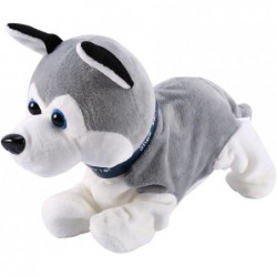 Electronic Sound Control Dogs Interactive Puppy Robot Pet Dog Bark Stand Walk Soft Toys for Kids (Color:Gray) $45.76 Electron...