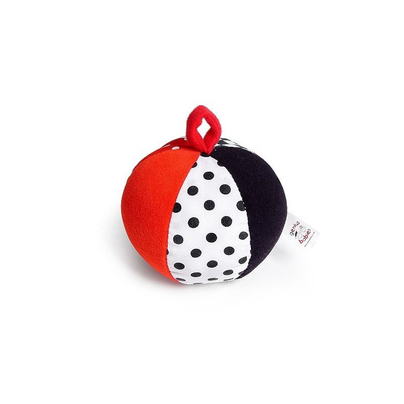 Baby's First Ball - Black White & Red Jingle Ball $17.59 Balls for Babies & Toddlers