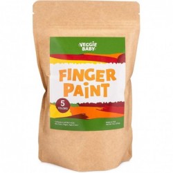 Finger Paints for Toddlers Vegan Organic Baby Safe Coloring Play Colorful Eco Painting (5 Colors) $42.90 Kids' Drawing & Pain...