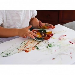 Finger Paints for Toddlers Vegan Organic Baby Safe Coloring Play Colorful Eco Painting (5 Colors) $42.90 Kids' Drawing & Pain...