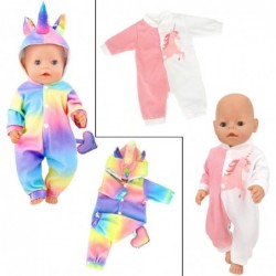 10 Sets Doll Clothes Doll Accessories Doctor Protective Suit Unicorn Lovely Animals for 16-18 inch Baby Doll 18 Inch Doll $49...