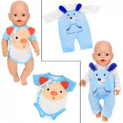 10 Sets Doll Clothes Doll Accessories Doctor Protective Suit Unicorn Lovely Animals for 16-18 inch Baby Doll 18 Inch Doll $49...