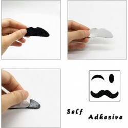 48 Pcs Fake Mustaches Self Adhesive Fake Mustache Set Novelty Mustaches for Halloween Christmas Party Supplies Decorations Su...