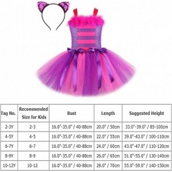 Queen of Hearts Costume for Girls Red Heart Princess Tutu Dresses Crown Kids Alice Queen Halloween Fancy Dress $60.79 Kids' C...