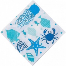 Under The Sea Bev Napkin for Birthday - Party Supplies - Licensed Tableware - Licensed Napkins - Birthday - 16 Pieces $15.87 ...