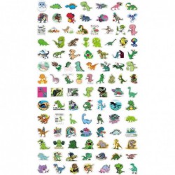 Dinosaur Stickers for Kids Teens Animal Stickers Waterproof Stickers Cute Vinyl Stickers Water Bottle Stickers Perfect for Bo...