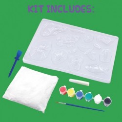 Mould and Paint Your Own Creepy Crawlers Craft Set - Make Paintable Plaster Bug Figurines That Glow in The Dark $37.14 Craft ...