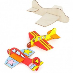 20 Pack Wooden Model Airplane DIY Balsa Wood Airplane Kits Handicraft Plane Wooden Airplane for Birthday Party Carnival Party...