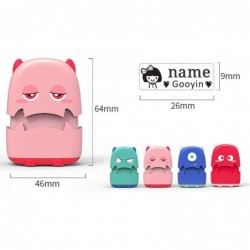 Name Stamp Personalized Stamps for Kids Cloths Fabric Stamps for Clothes(Black Monster) $28.16 Kids' Printing & Stamping Supp...