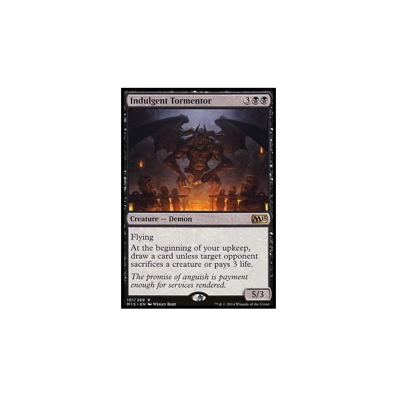 MTG Magic: The Gathering - Indulgent Tormentor (101) Magic 2015 M15 Black (M15101) $13.74 Magic Kits & Accessories