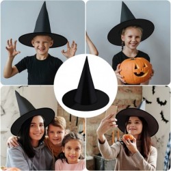 5pcs Small Size Halloween Witch Hats Costume & Cosplay Witch Hat Decoration Wizard Hat Accessories for Kids Party Favors Fest...