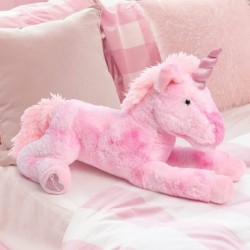 Stuffed Pink Plush Unicorn Large-18 Inches Unicorn Plushie Soft and Cuddly Unicorn Stuffed Animal Perfect Birthday Unicorn Gi...