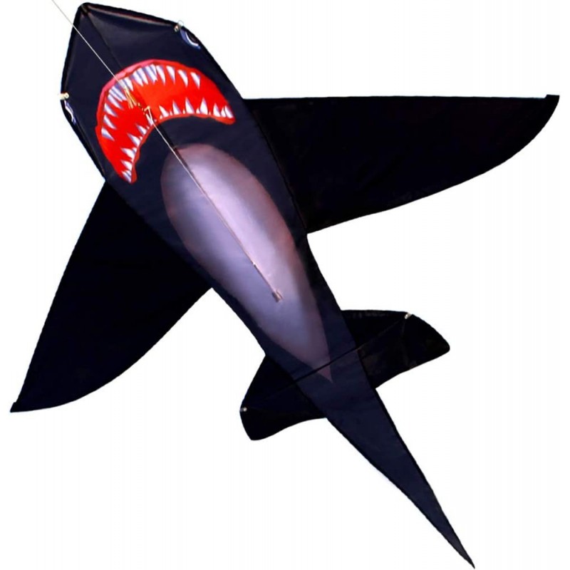 Shark Kite Simple and Practical Design Easy to Assemble and Fly Suitable and Fly Suitable for Kids and Adults Suitable for Su...