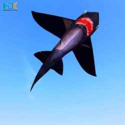 Shark Kite Simple and Practical Design Easy to Assemble and Fly Suitable and Fly Suitable for Kids and Adults Suitable for Su...