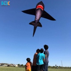 Shark Kite Simple and Practical Design Easy to Assemble and Fly Suitable and Fly Suitable for Kids and Adults Suitable for Su...