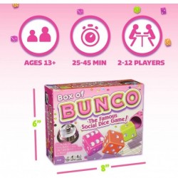 Box of Bunco Game Multicolored Dice $32.06 Dice Games