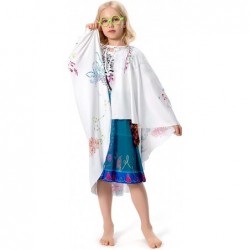 Kids Mirabel Madrigal Costume Dress Cosplay Mirabel Princess Skirts Cape Cloak Halloween Outfits with Bag $22.90 Kids' Costumes