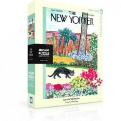 New Yorker Cat on The Prowl - 1000 Piece Jigsaw Puzzle $42.22 Jigsaw Puzzles